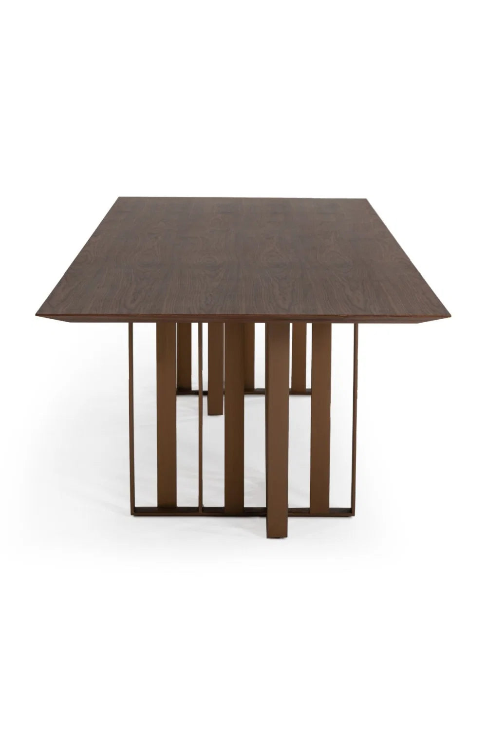 Luxury Wenge Oak Dining Table Modern Italian Style for Villa