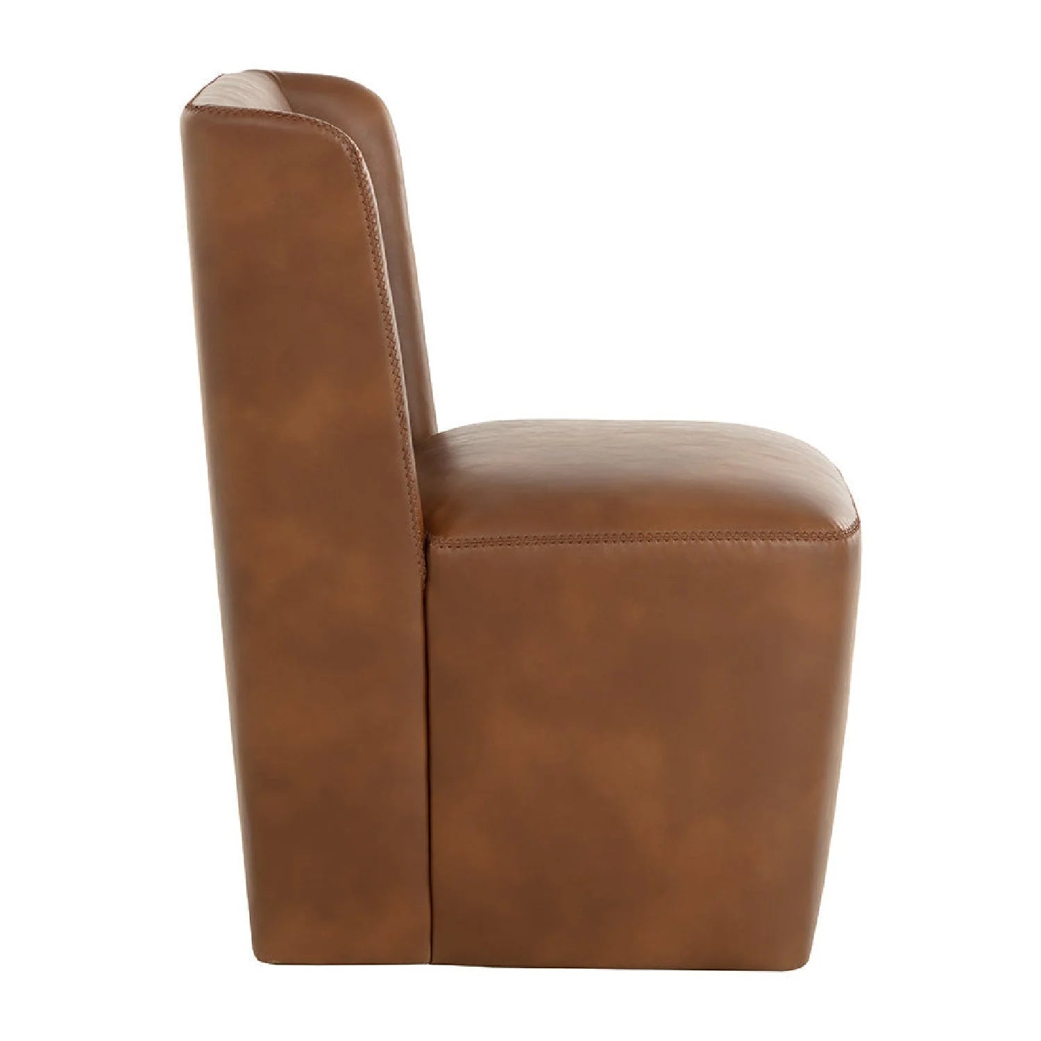 Luxury Wheeled Modern Dining Chair European Style for Villa