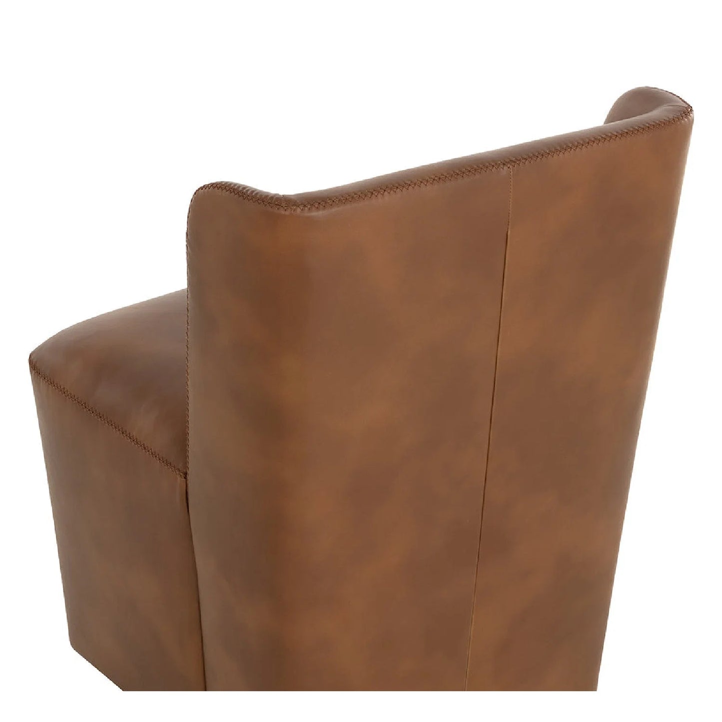 Luxury Wheeled Modern Dining Chair European Style for Villa