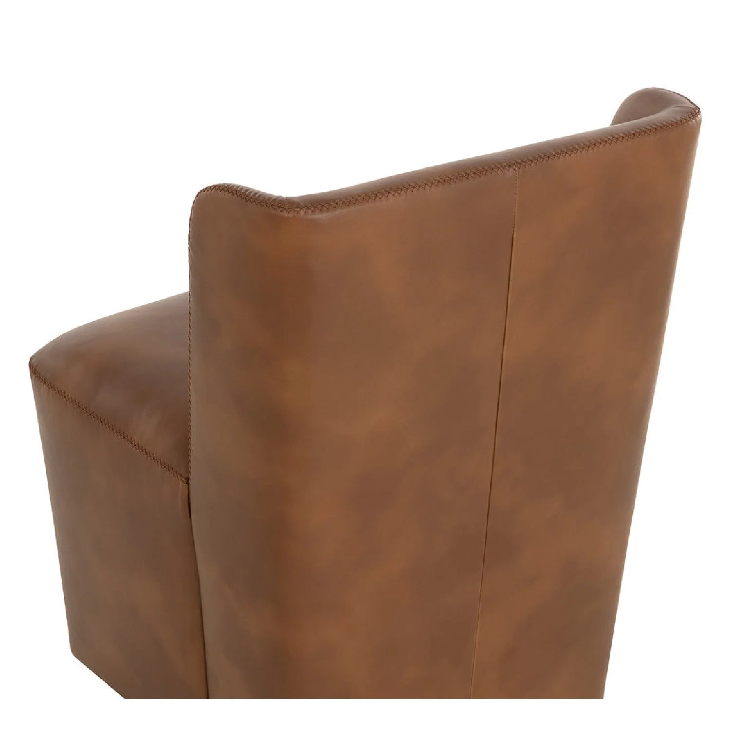 Luxury Wheeled Modern Dining Chair European Style for Villa