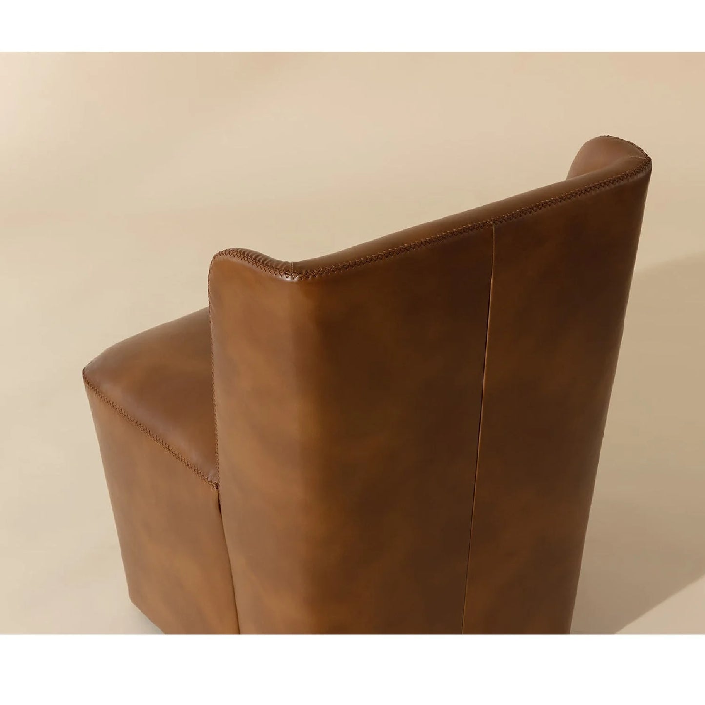 Luxury Wheeled Modern Dining Chair European Style for Villa