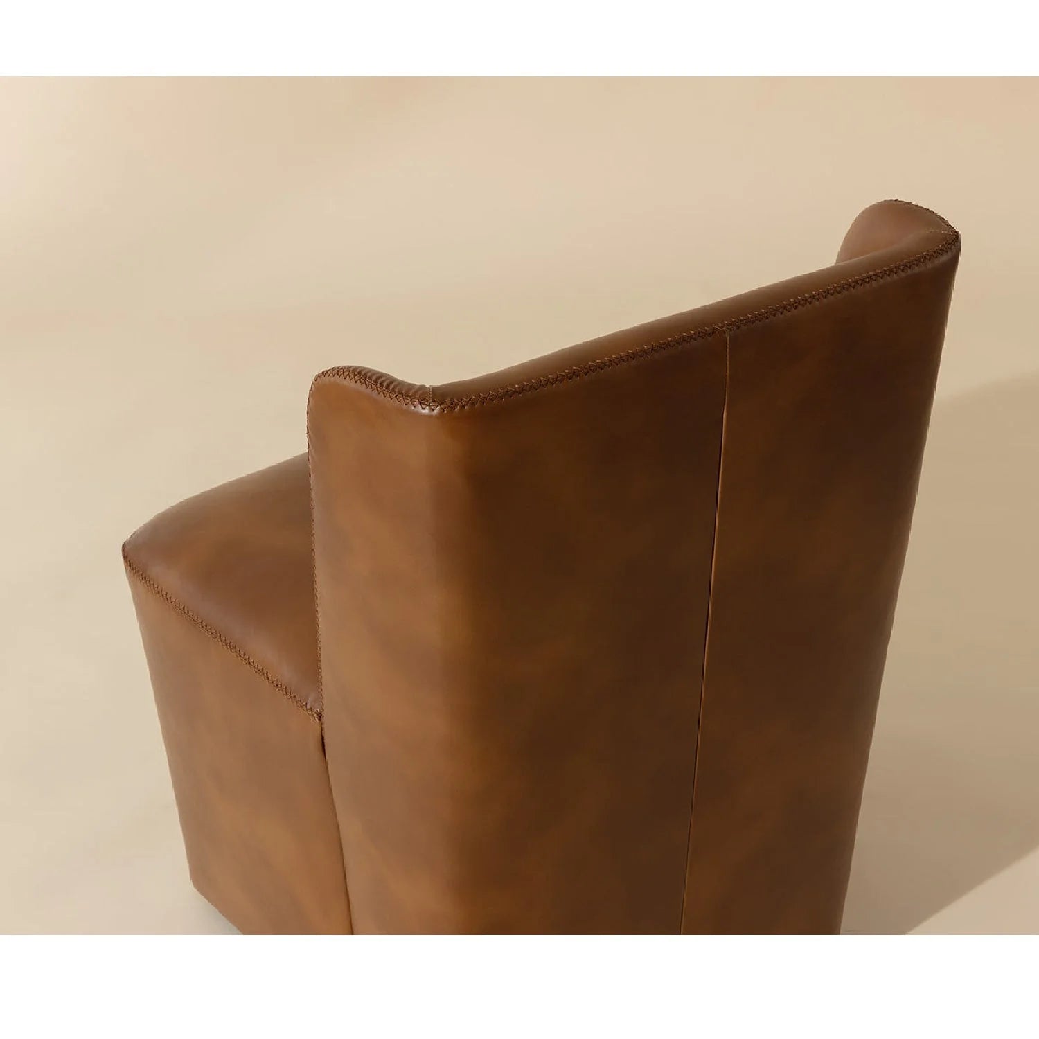 Luxury Wheeled Modern Dining Chair European Style for Villa