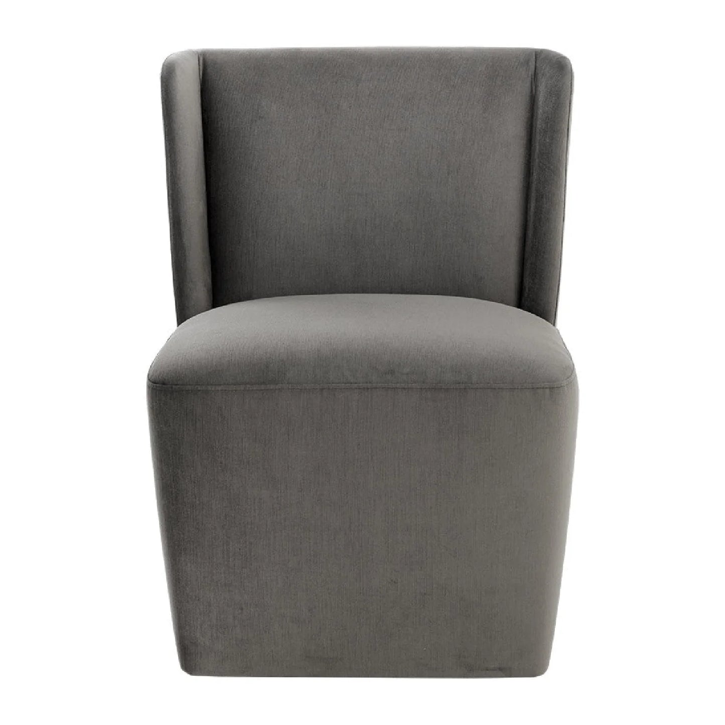 Luxury Wheeled Modern Dining Chair European Style for Villa