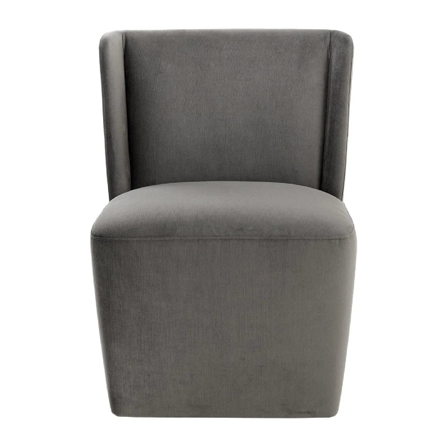 Luxury Wheeled Modern Dining Chair European Style for Villa