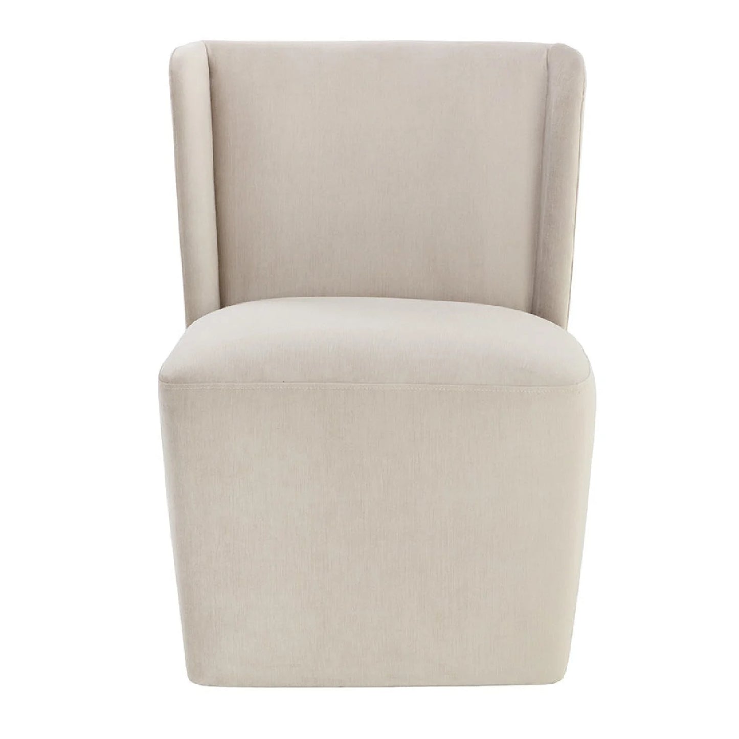 Luxury Wheeled Modern Dining Chair European Style for Villa