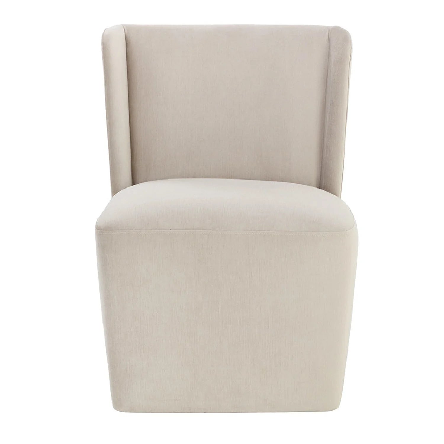 Luxury Wheeled Modern Dining Chair European Style for Villa