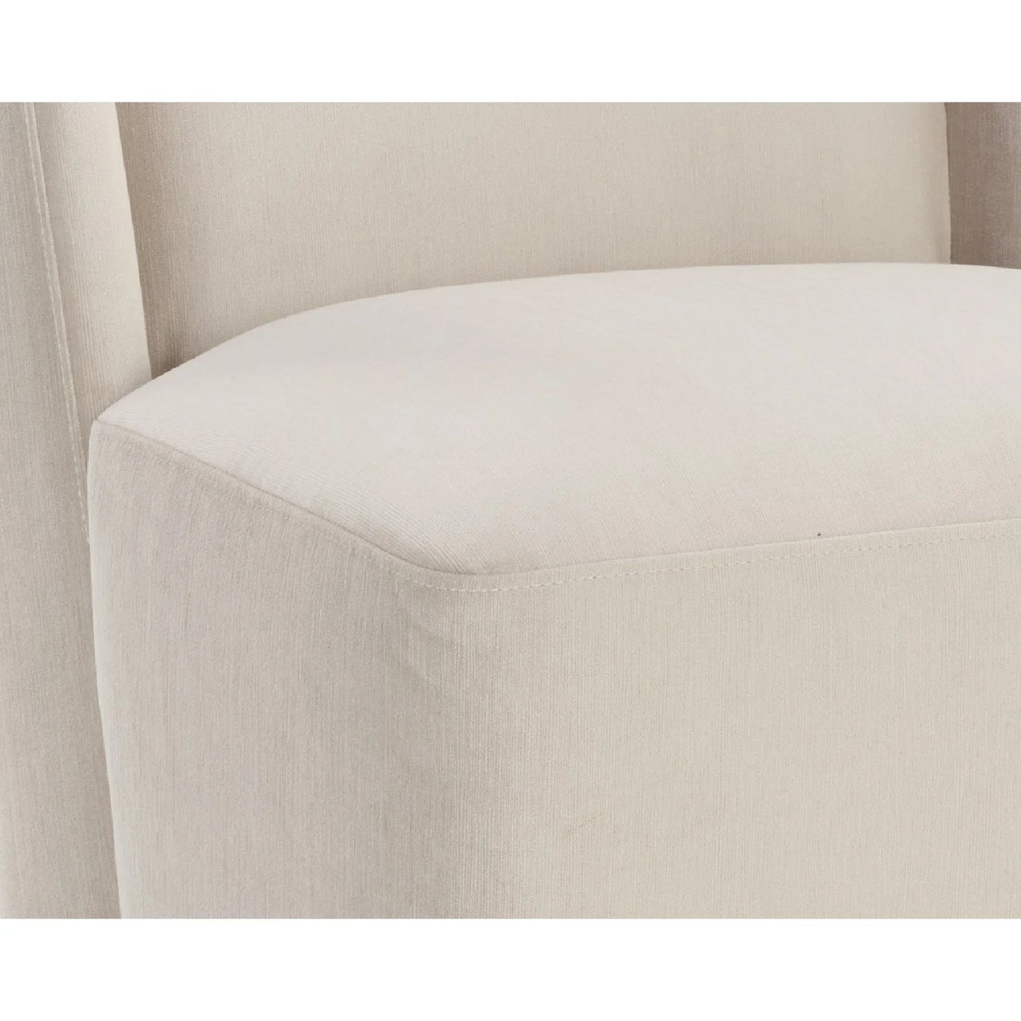 Luxury Wheeled Modern Dining Chair European Style for Villa