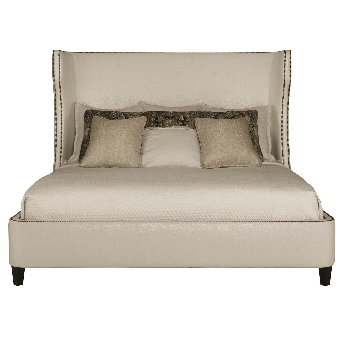 Luxury Wheeling Fabric Shelter Bed Modern Italian Style for Villa