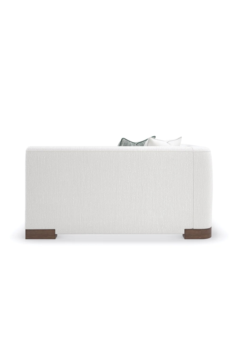 Luxury White Chenille Modular Chair Modern Italian Style for Villa