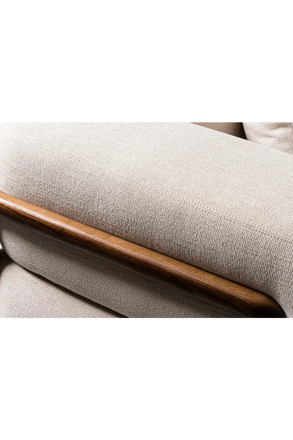 Luxury White Fabric Sectional Sofa Modern Italian Style for Villa