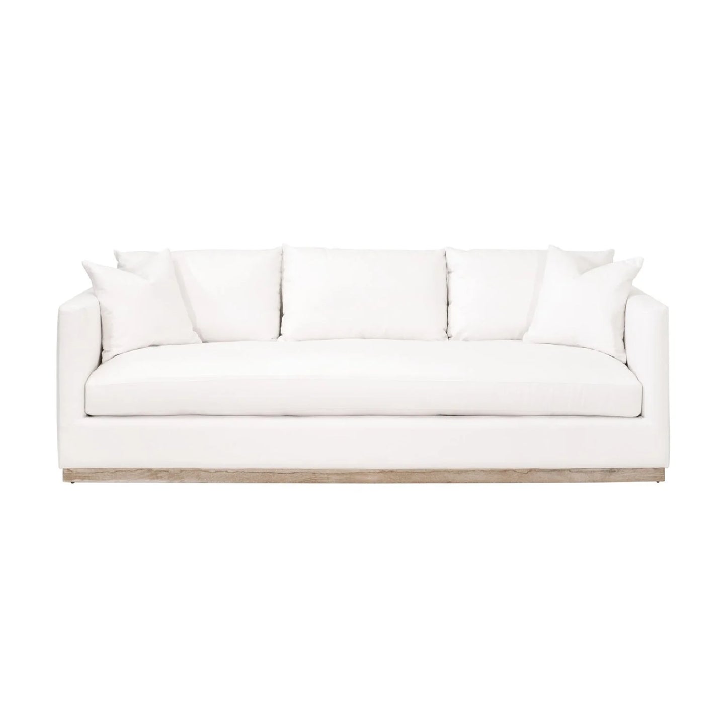 Luxury White Fabric Sofa Modern Italian Style for Villa