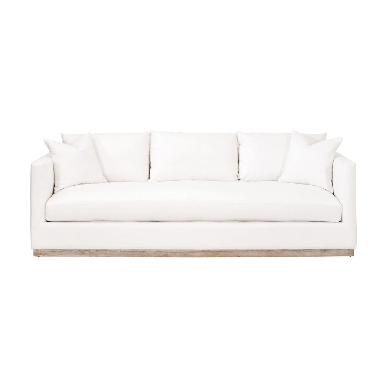 Luxury White Fabric Sofa Modern Italian Style for Villa