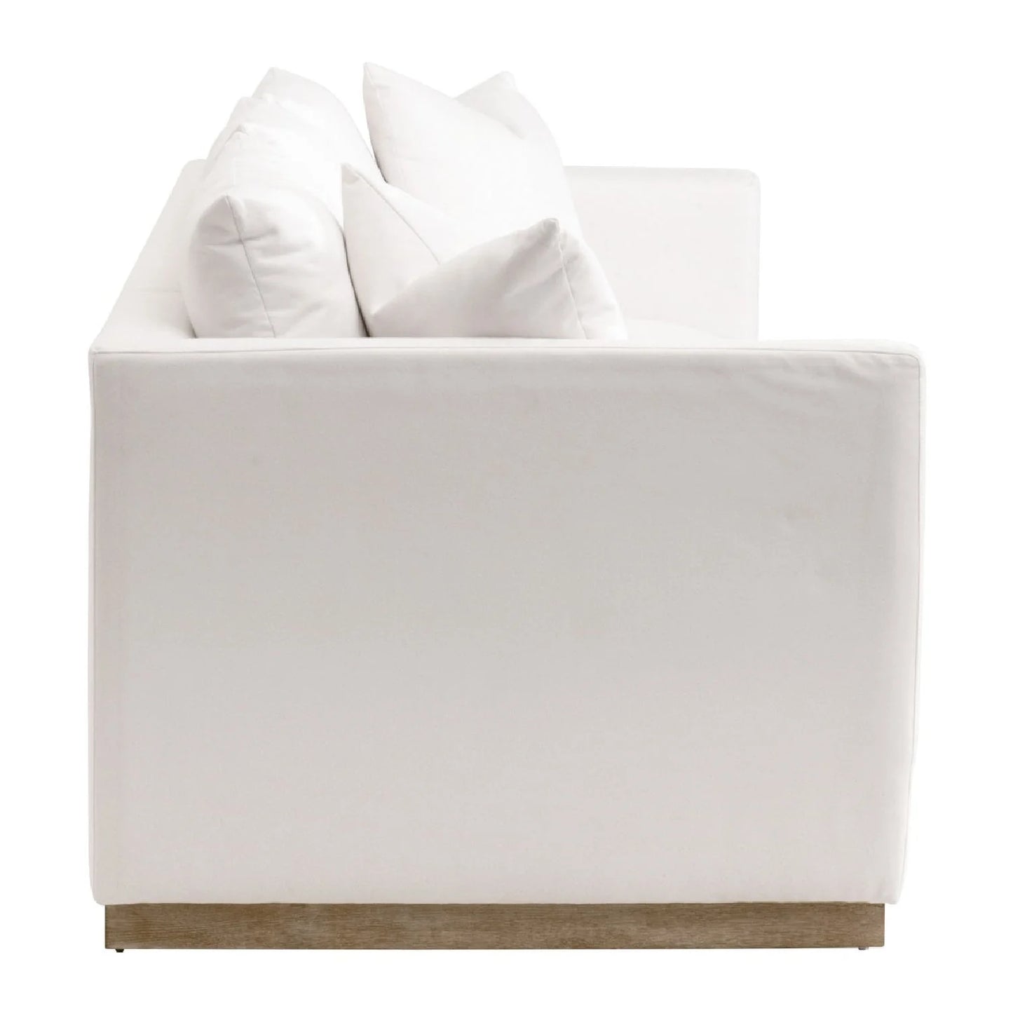 Luxury White Fabric Sofa Modern Italian Style for Villa