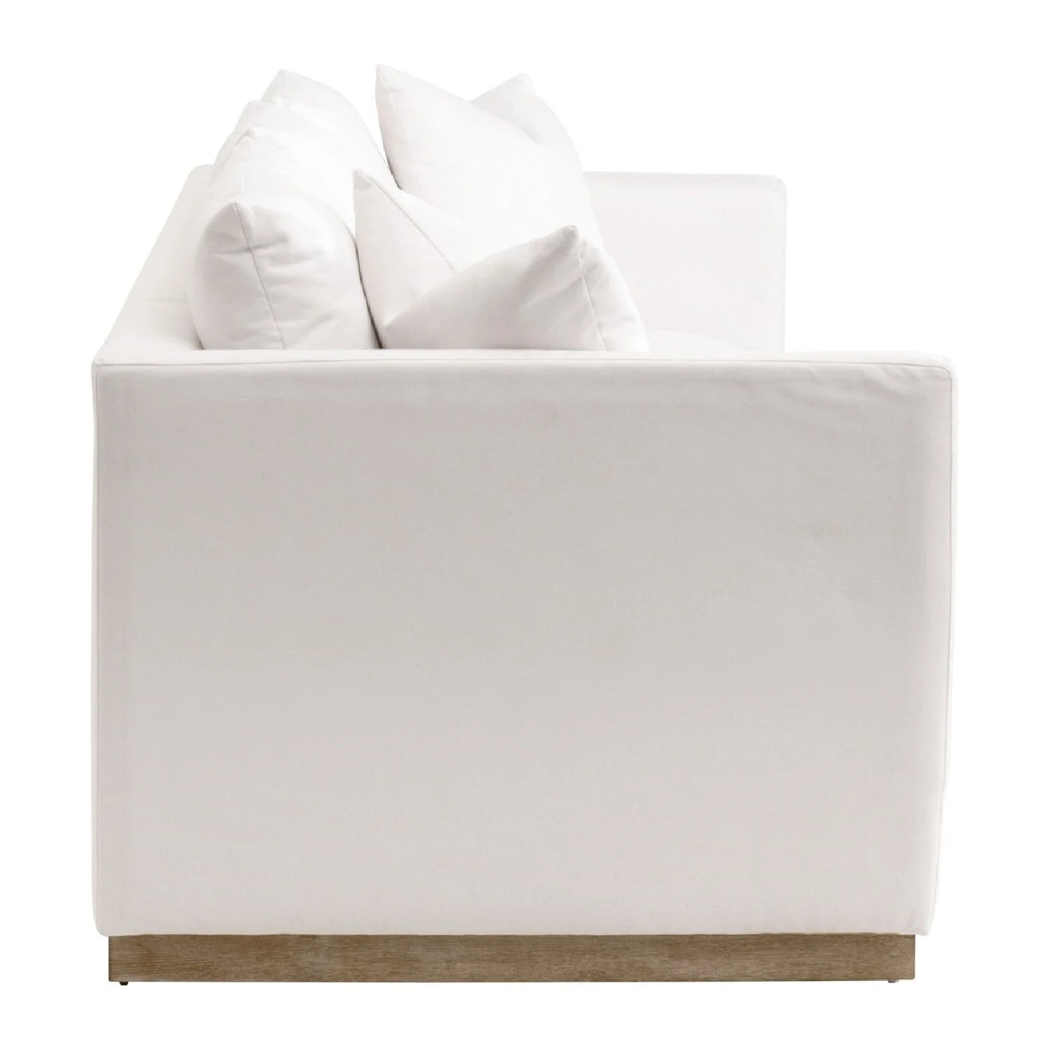 Luxury White Fabric Sofa Modern Italian Style for Villa