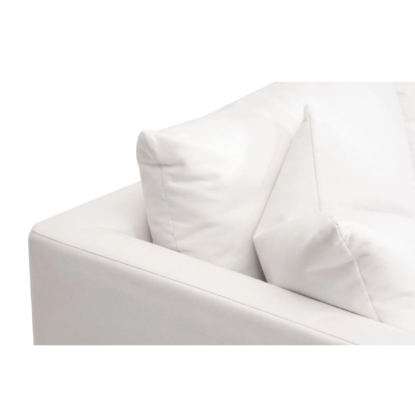 Luxury White Fabric Sofa Modern Italian Style for Villa