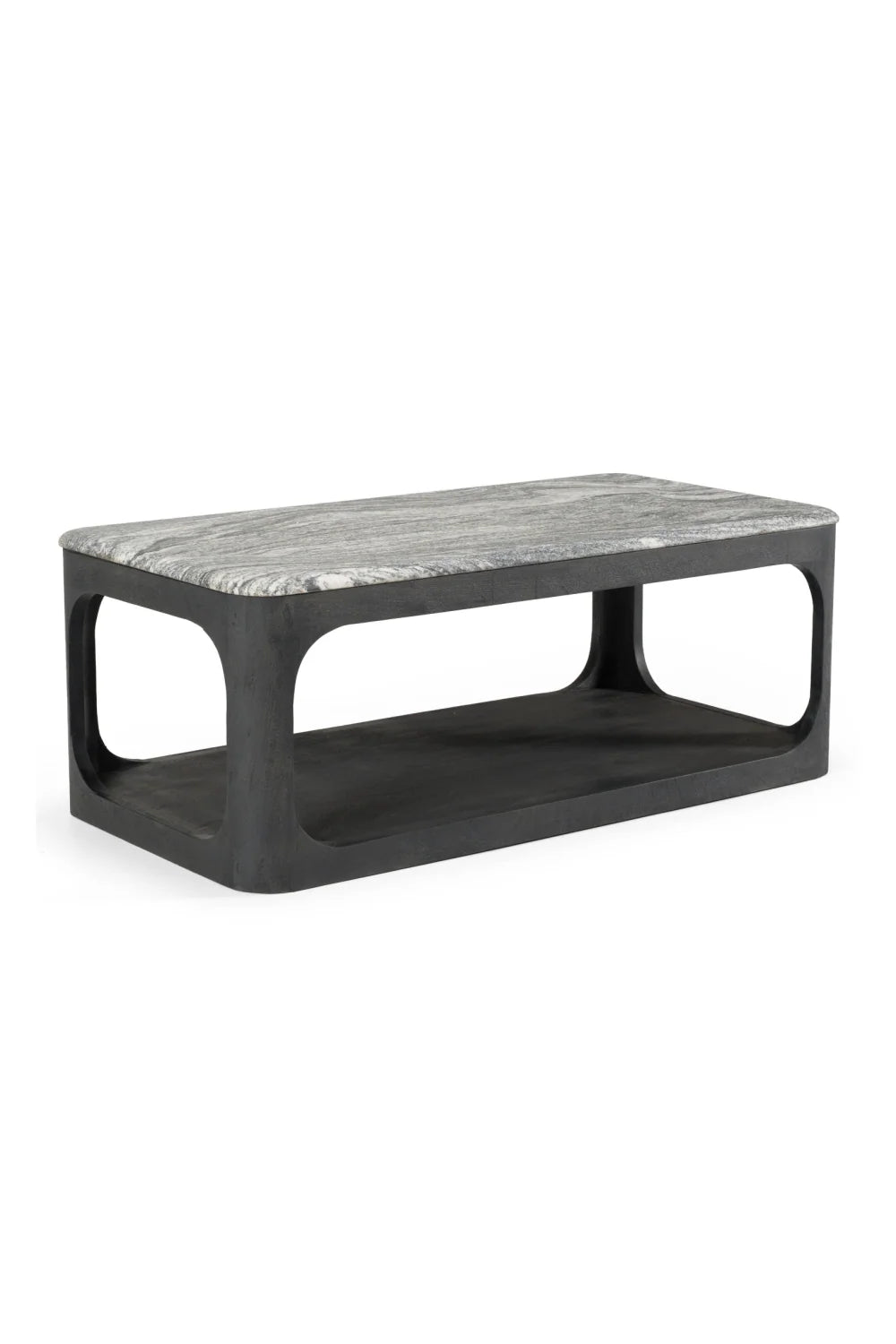 Luxury White Granite Coffee Table Modern Italian Style for Villa