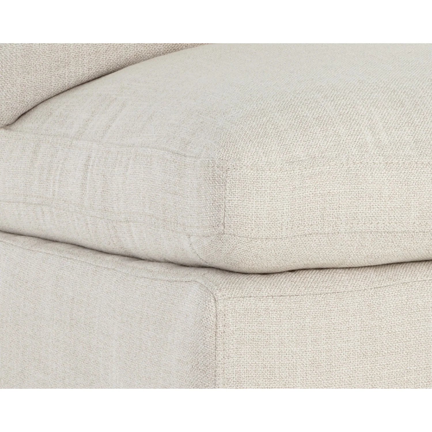 Luxury White Linen Wheeled Dining Chair European Style for Villa