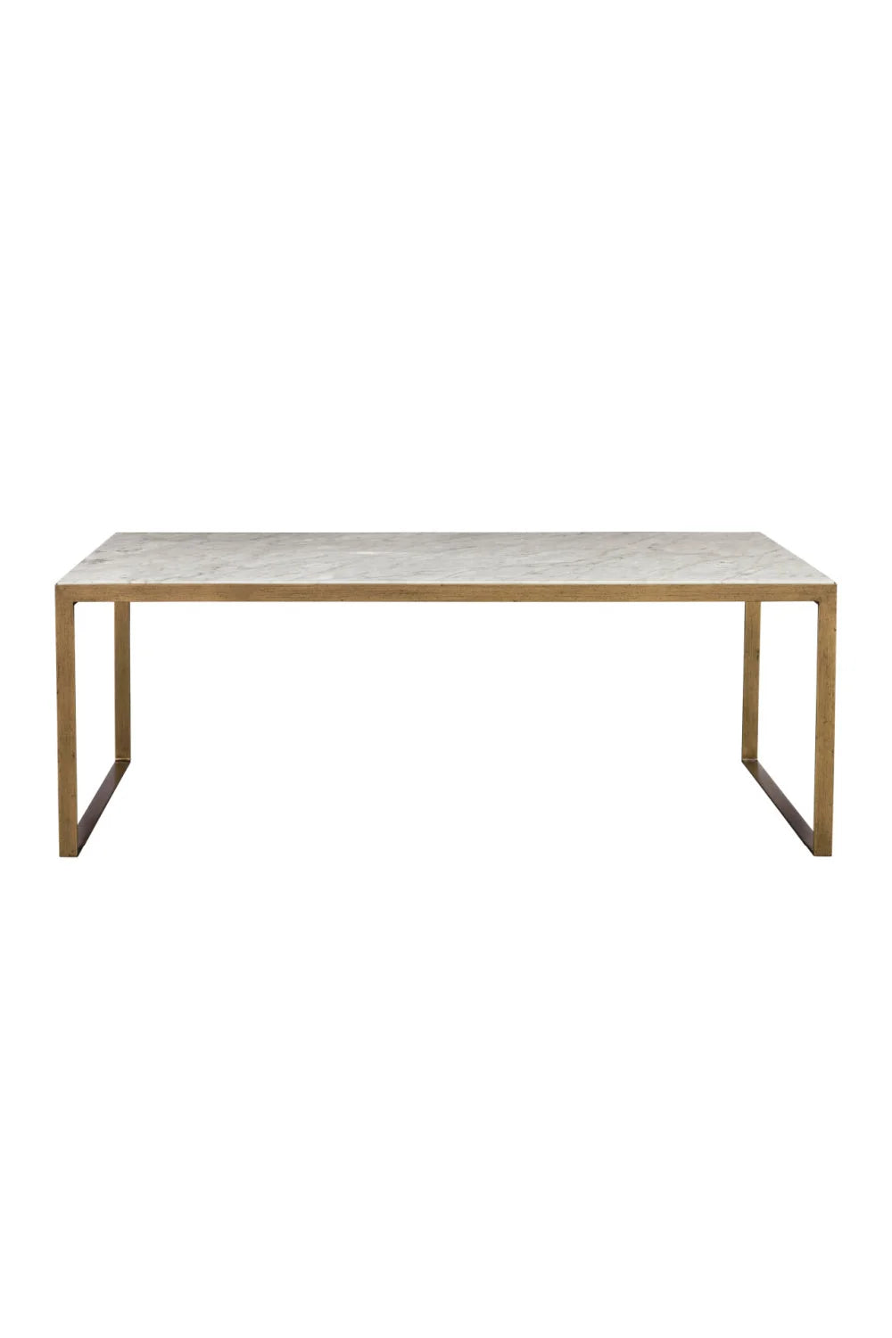 Luxury White Marble Coffee Table Modern Italian Style for Villa