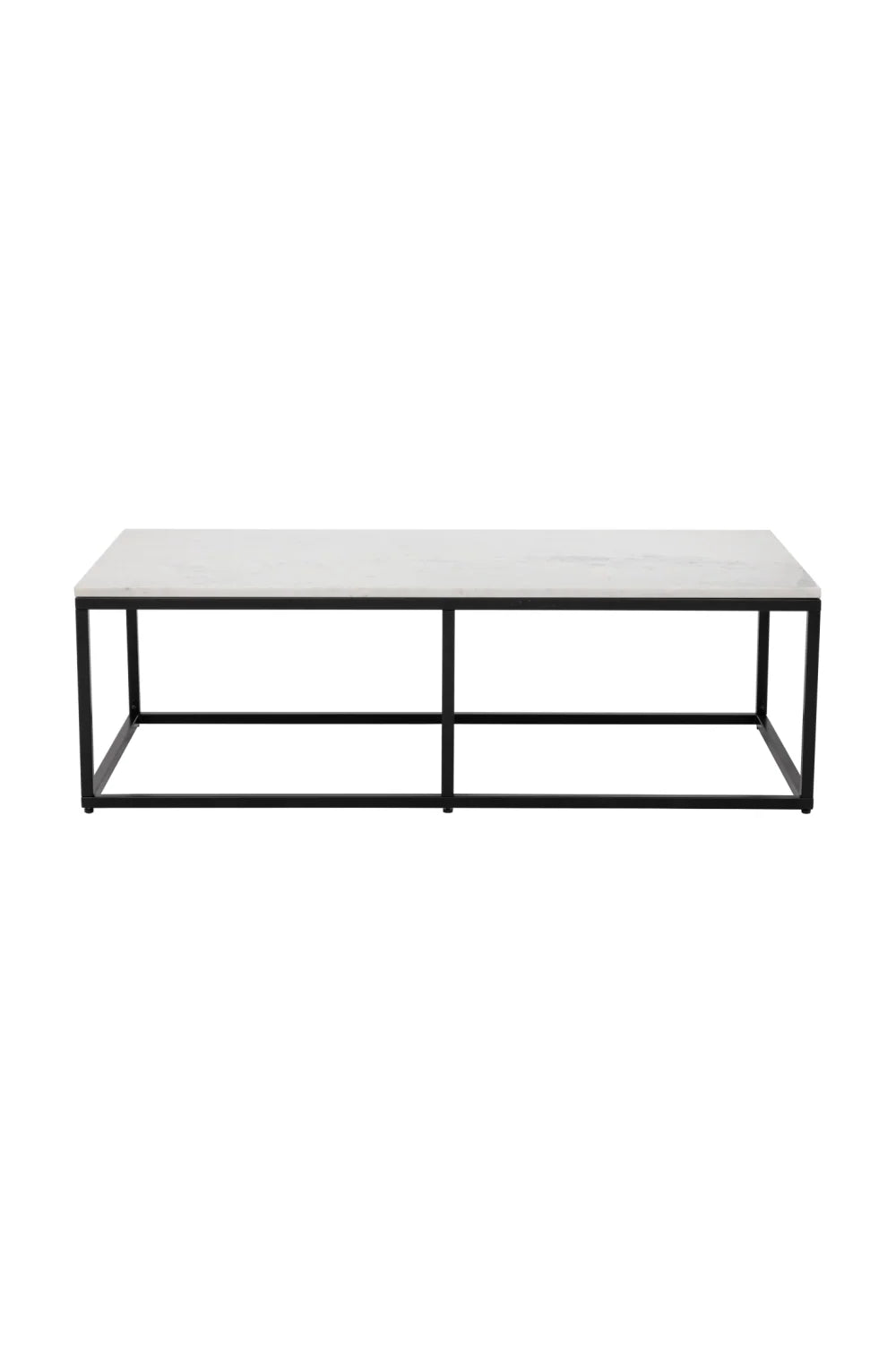 Luxury White Marble Coffee Table Modern Italian Style for Villa