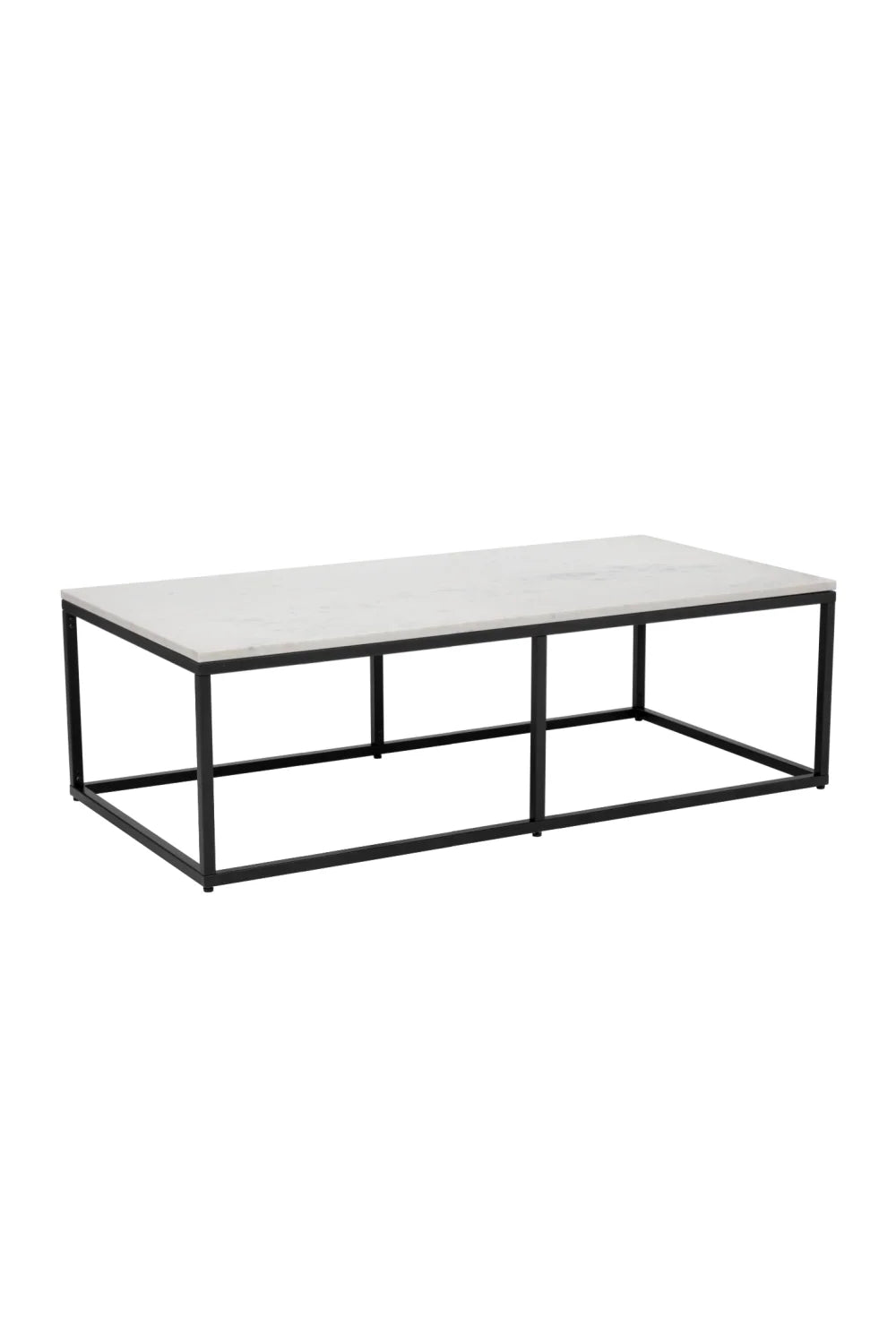 Luxury White Marble Coffee Table Modern Italian Style for Villa