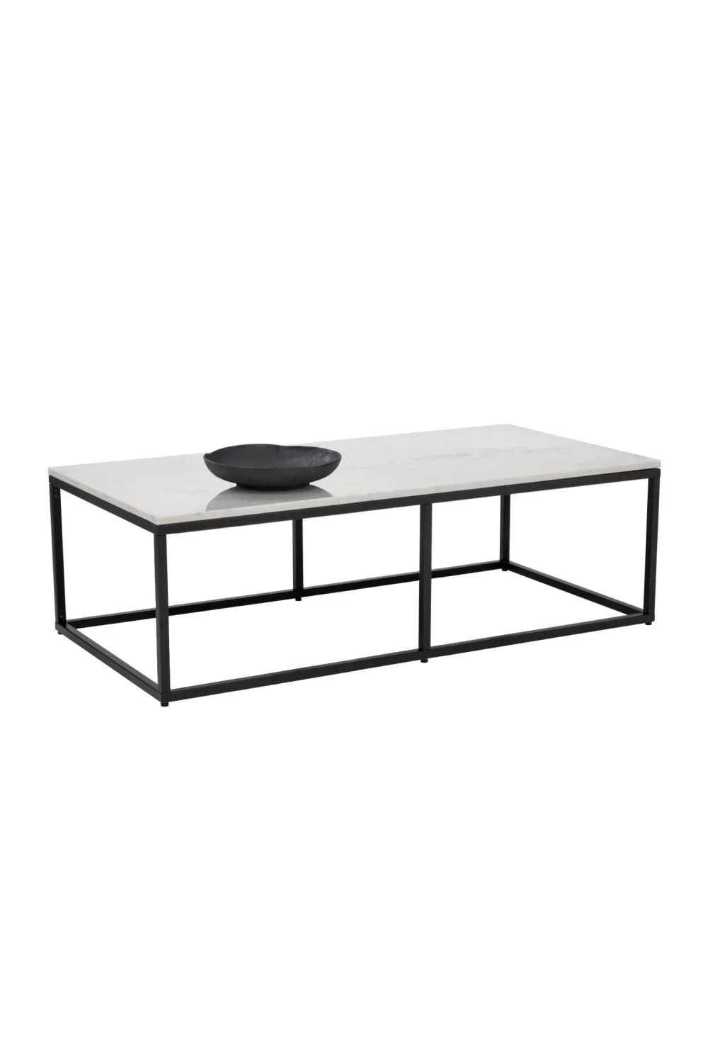 Luxury White Marble Coffee Table Modern Italian Style for Villa