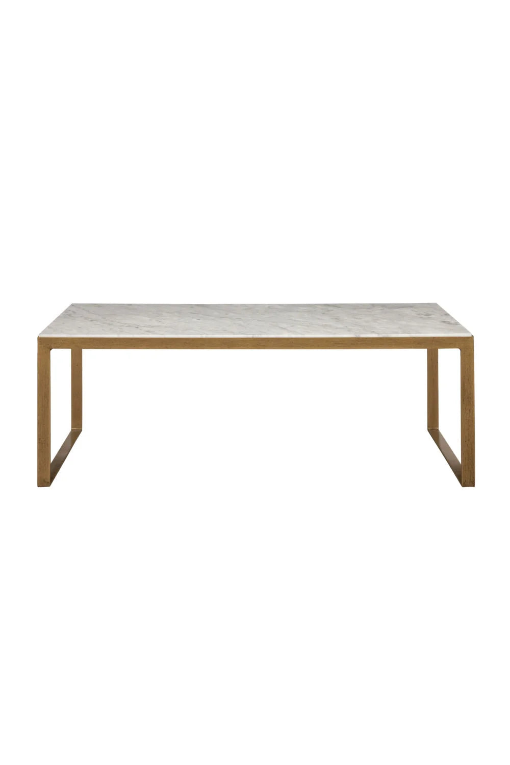 Luxury White Marble Coffee Table Modern Italian Style for Villa