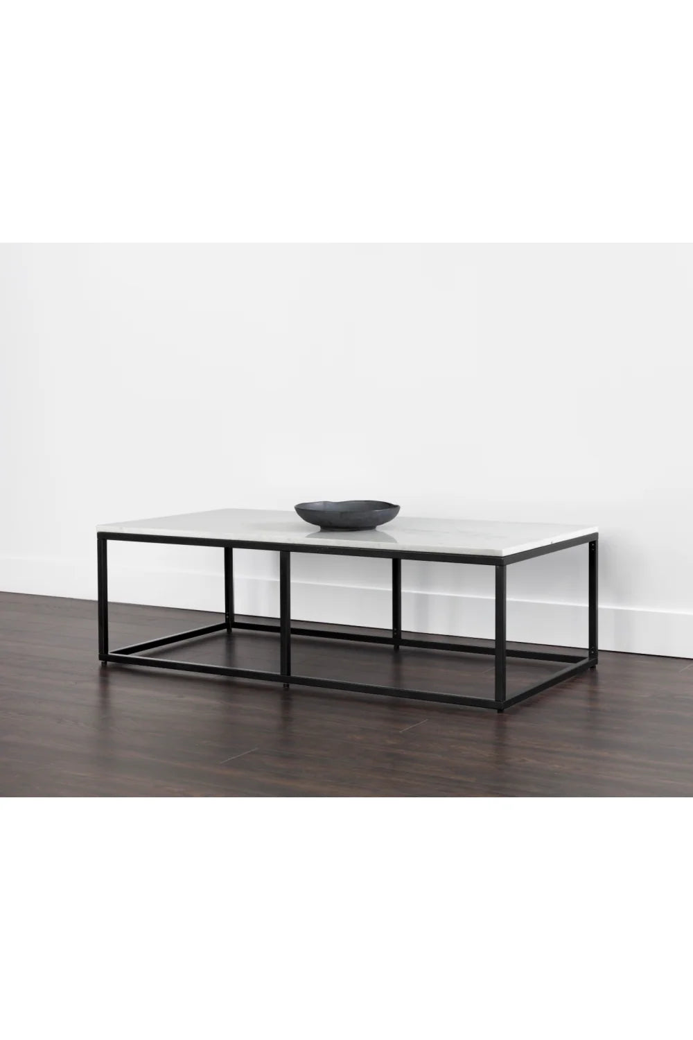 Luxury White Marble Coffee Table Modern Italian Style for Villa
