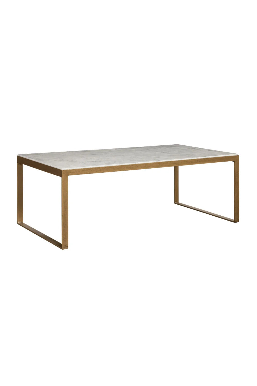 Luxury White Marble Coffee Table Modern Italian Style for Villa