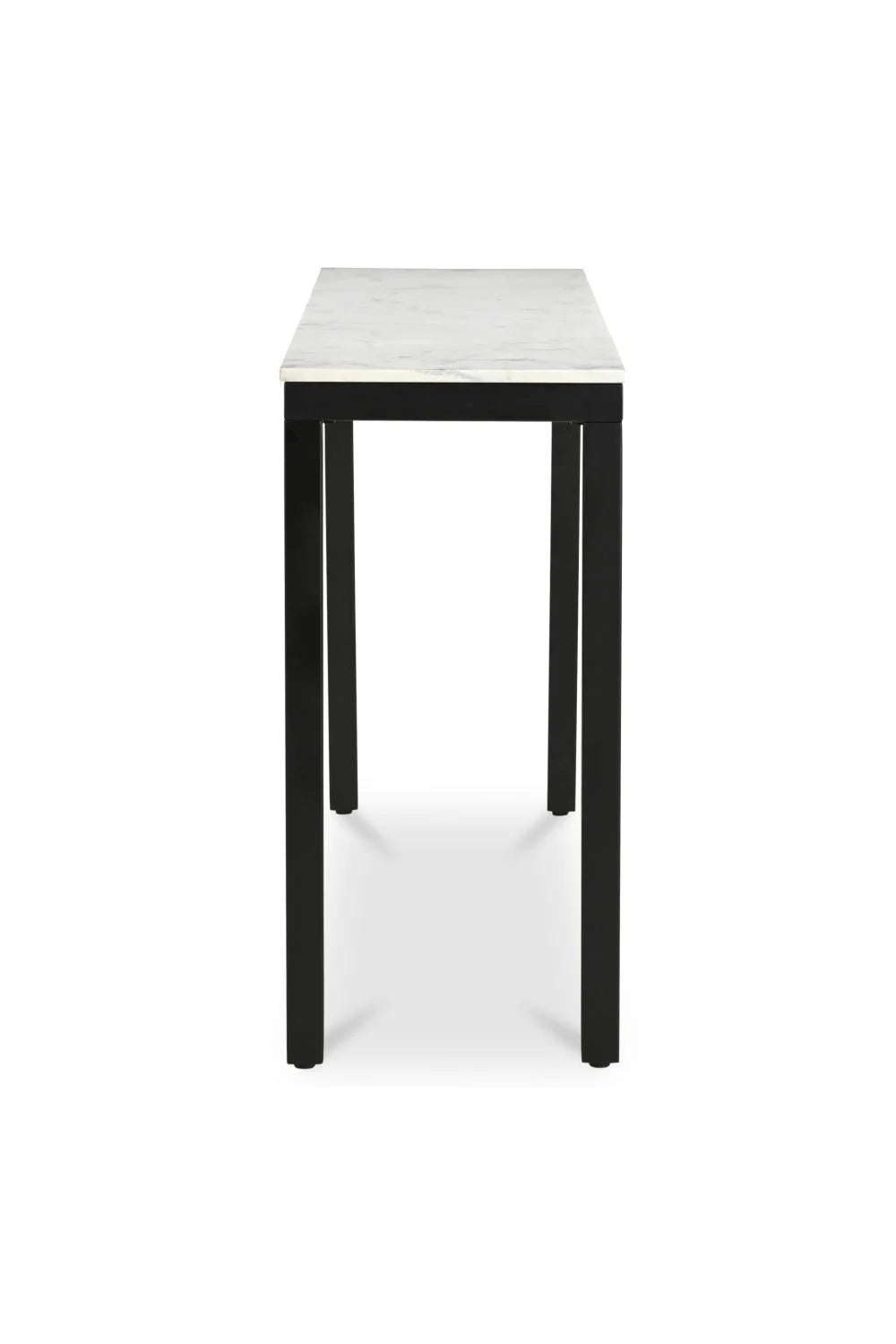 Luxury White Marble Console Table Modern Italian Style for Villa