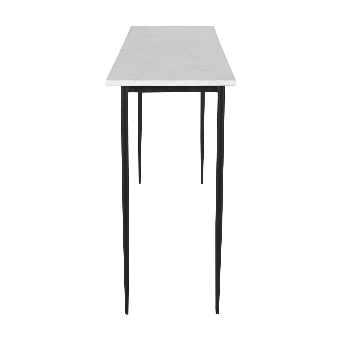 Luxury White Marble Console Table Modern Italian Style for Villa