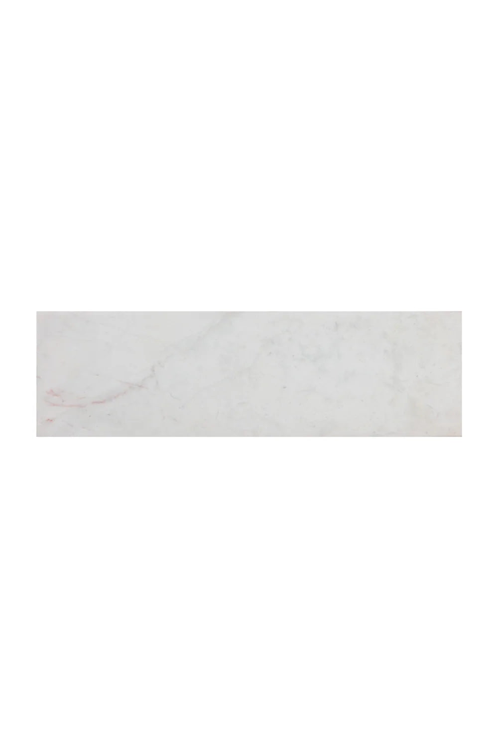 Luxury White Marble Console Table Modern Italian Style for Villa