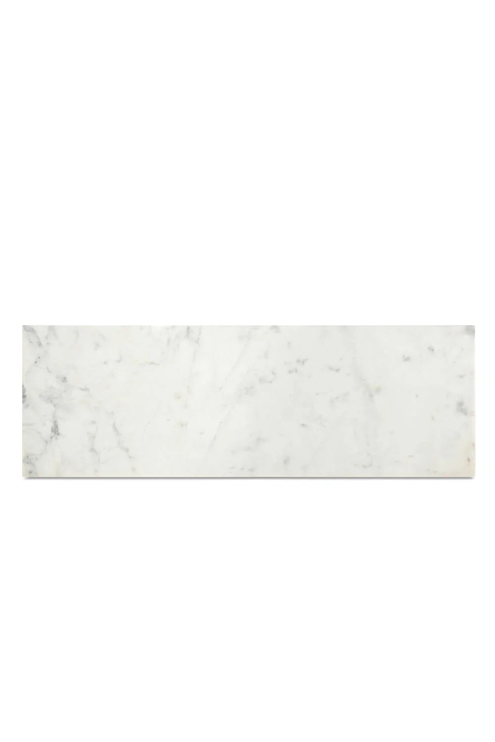 Luxury White Marble Console Table Modern Italian Style for Villa