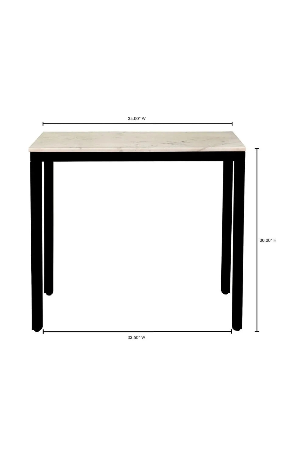 Luxury White Marble Modern Desk European Style for Villa