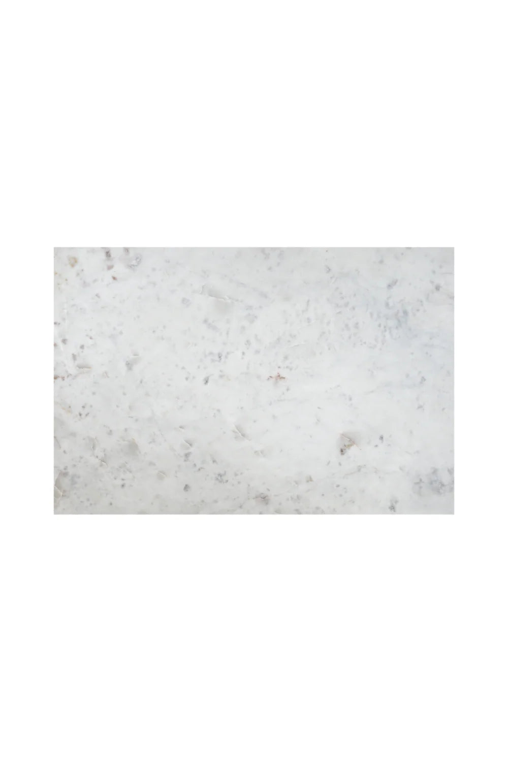 Luxury White Marble Rectangular Coffee Table Modern Italian Style for Villa