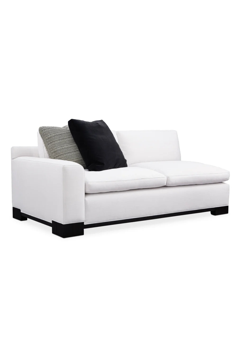 Luxury White Modular Sectional Sofa Modern Italian Style for Villa