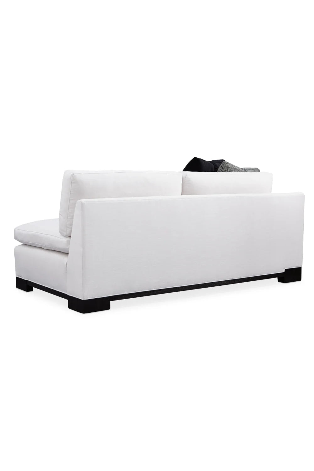 Luxury White Modular Sectional Sofa Modern Italian Style for Villa