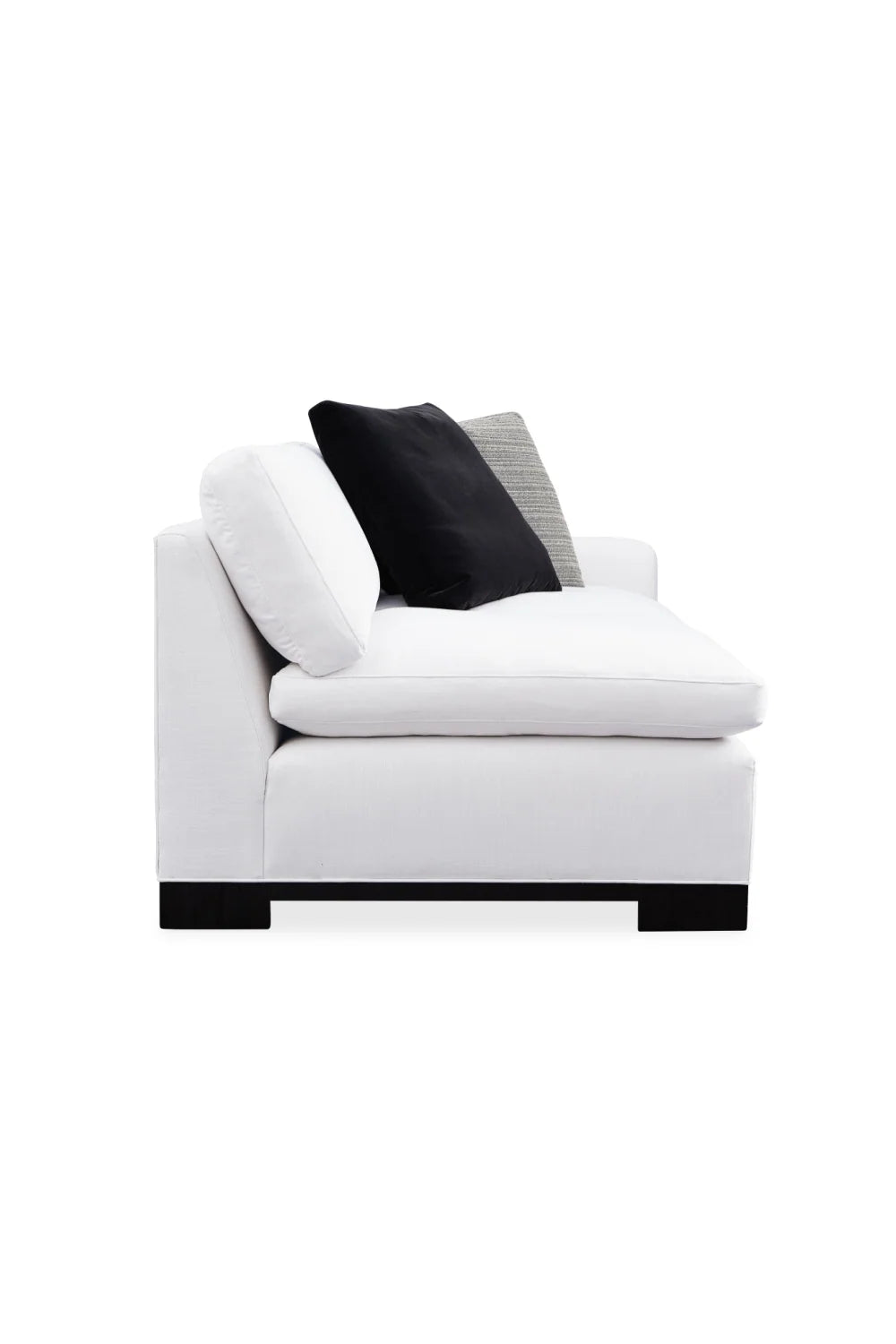 Luxury White Modular Sectional Sofa Modern Italian Style for Villa