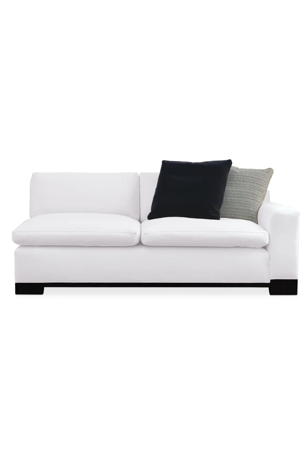 Luxury White Modular Sectional Sofa Modern Italian Style for Villa