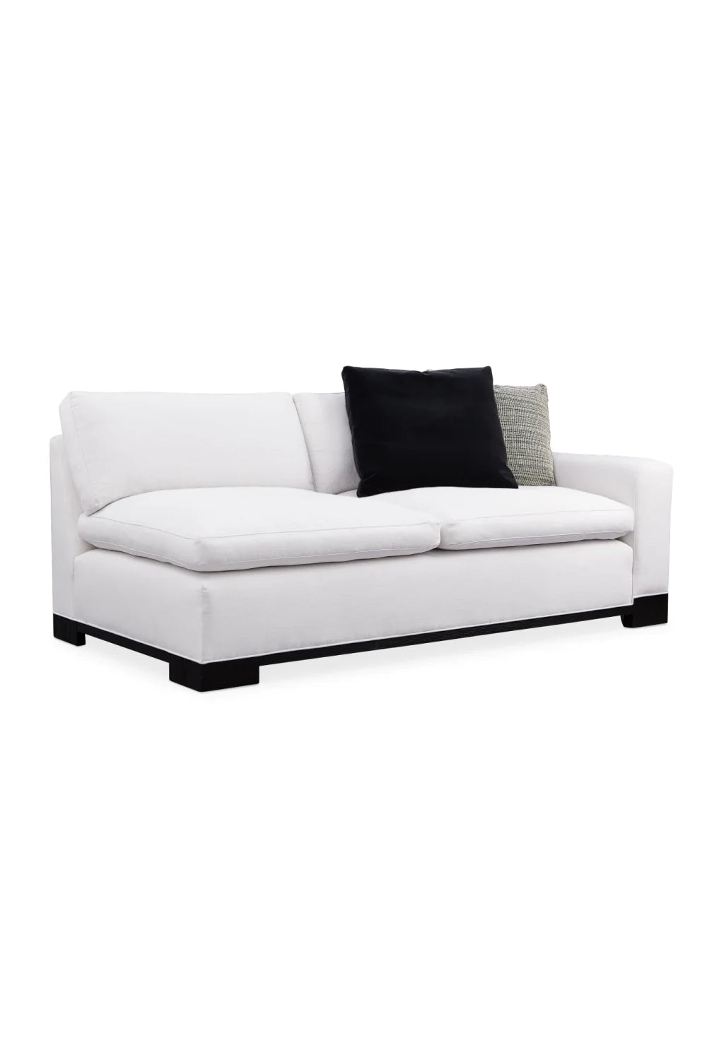 Luxury White Modular Sectional Sofa Modern Italian Style for Villa