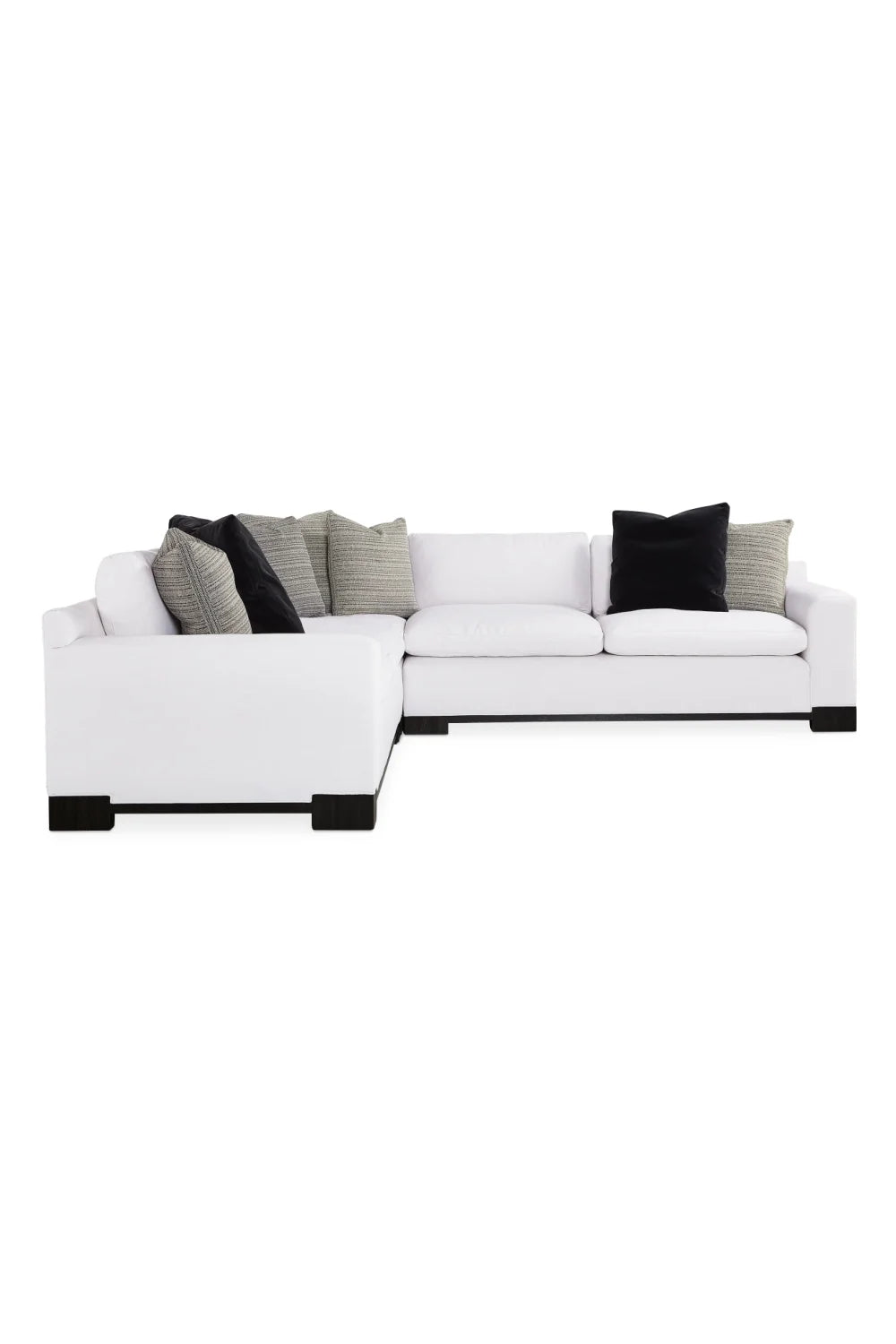 Luxury White Modular Sectional Sofa Modern Italian Style for Villa