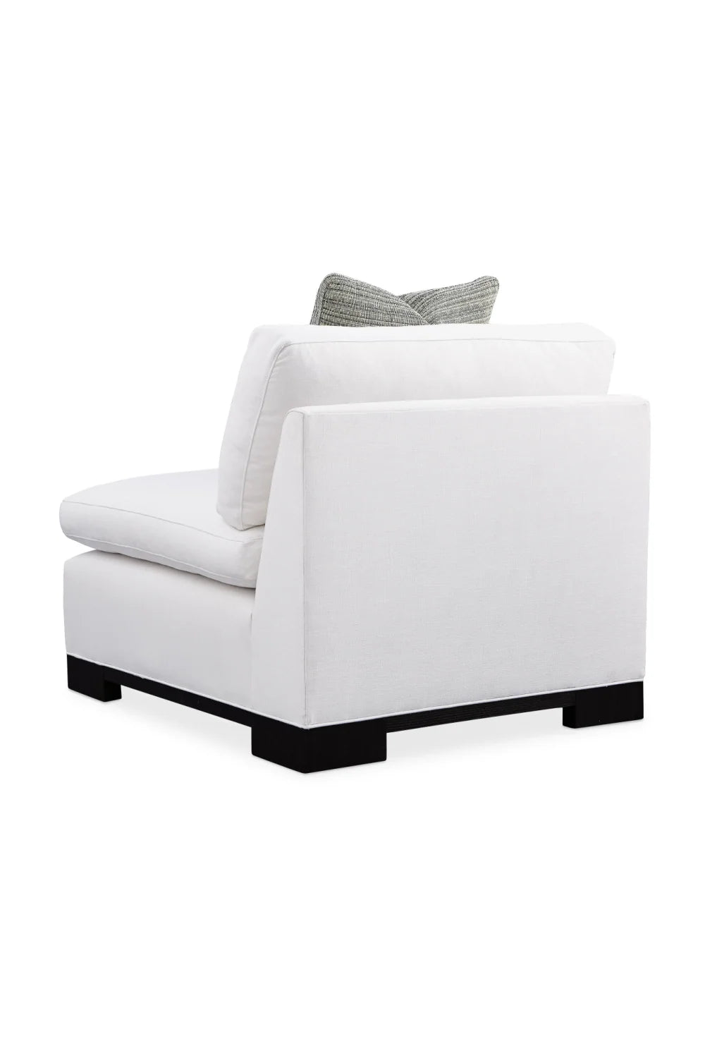 Luxury White Modular Sectional Sofa Modern Italian Style for Villa