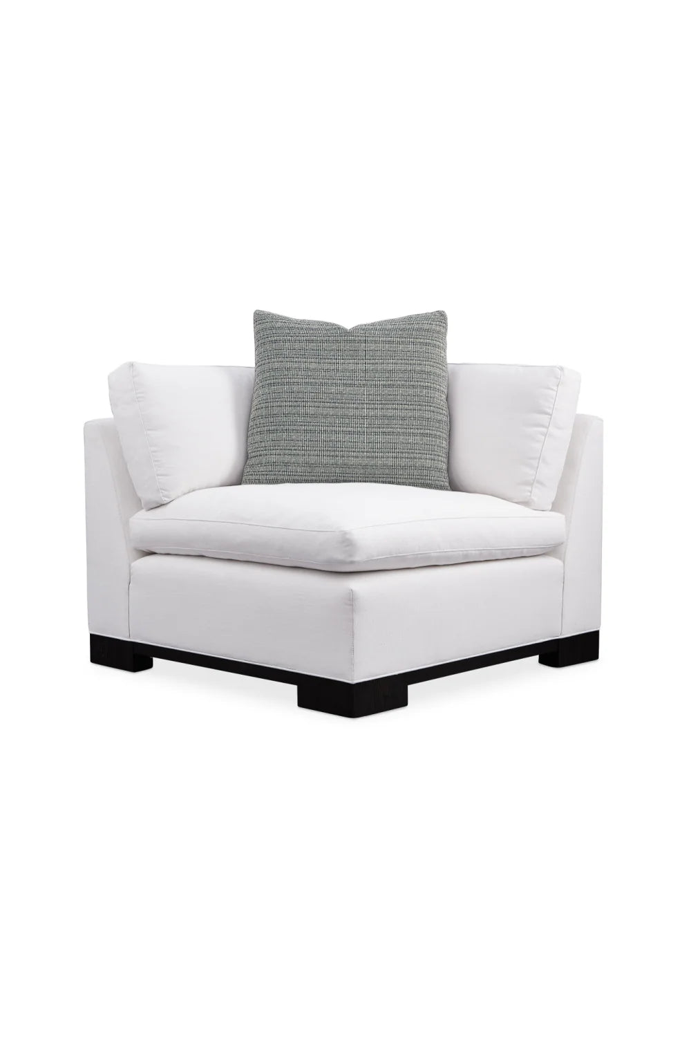 Luxury White Modular Sectional Sofa Modern Italian Style for Villa