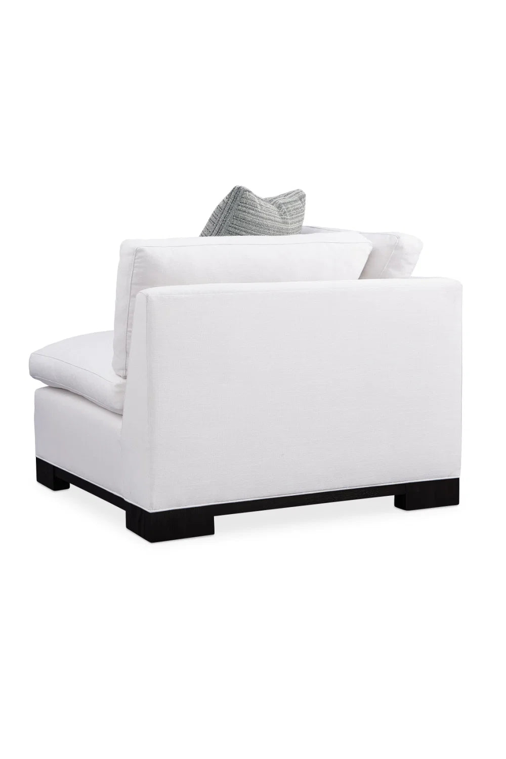 Luxury White Modular Sectional Sofa Modern Italian Style for Villa