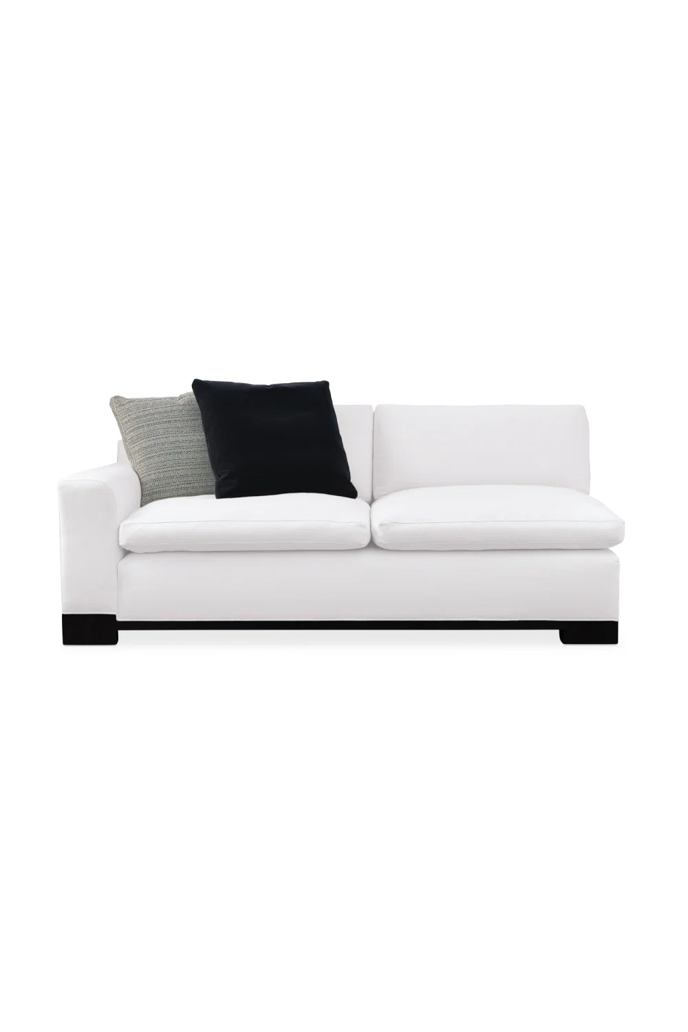 Luxury White Modular Sectional Sofa Modern Italian Style for Villa