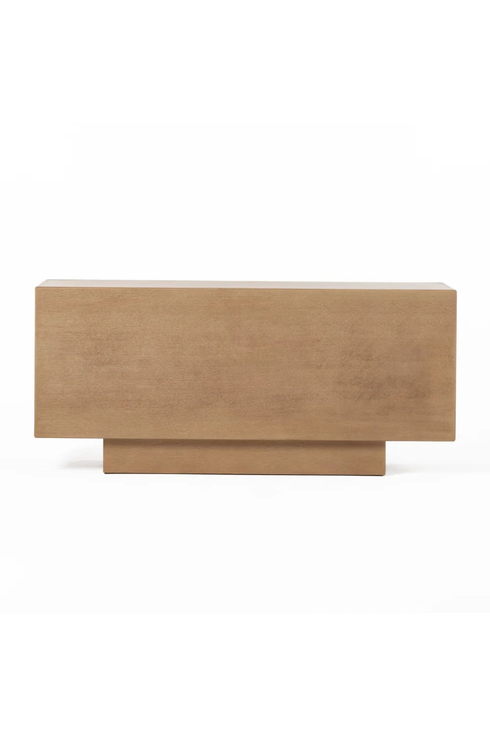 Luxury White Oak 3-Door Sideboard European Style for Villa