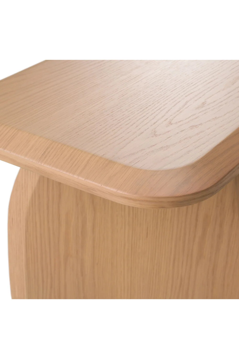Luxury White Oak Console Table Modern Italian Style for Villa