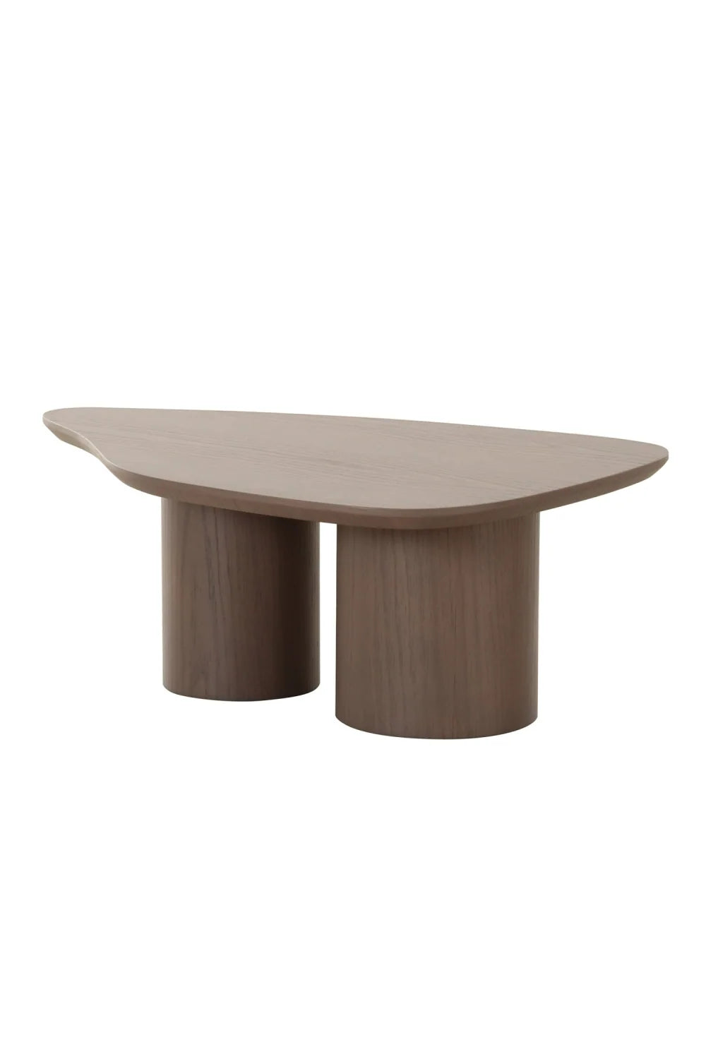 Luxury White Oak Nesting Coffee Table Modern Italian Style for Villa