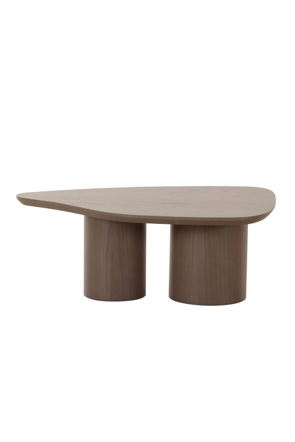 Luxury White Oak Nesting Coffee Table Modern Italian Style for Villa