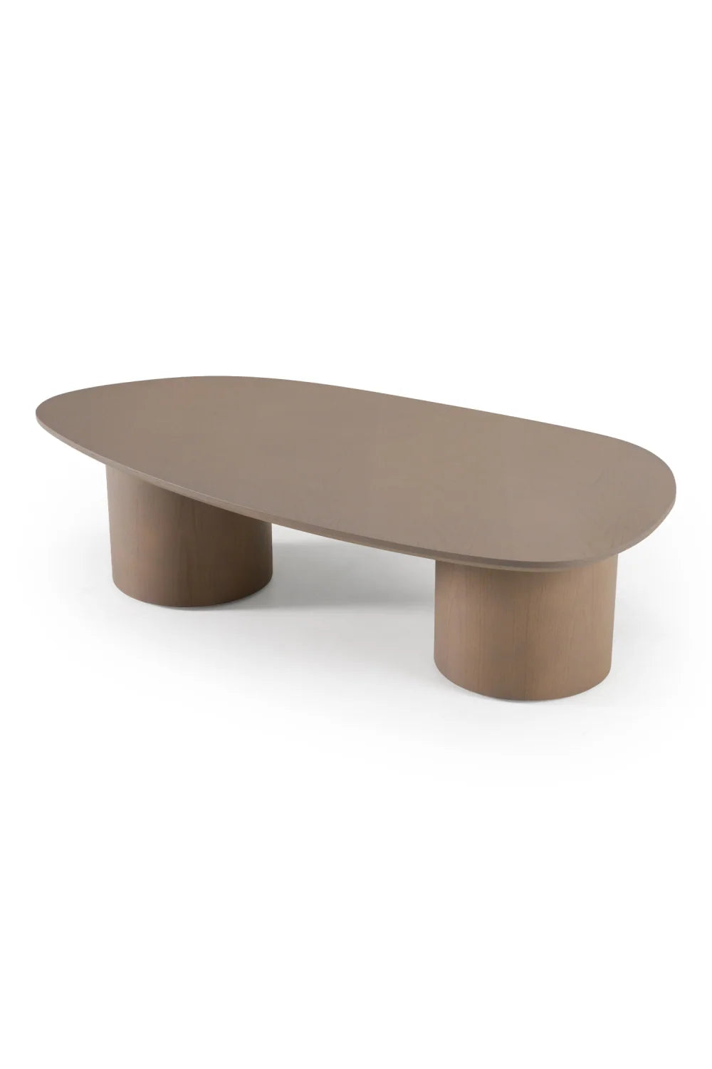 Luxury White Oak Nesting Coffee Table Modern Italian Style for Villa