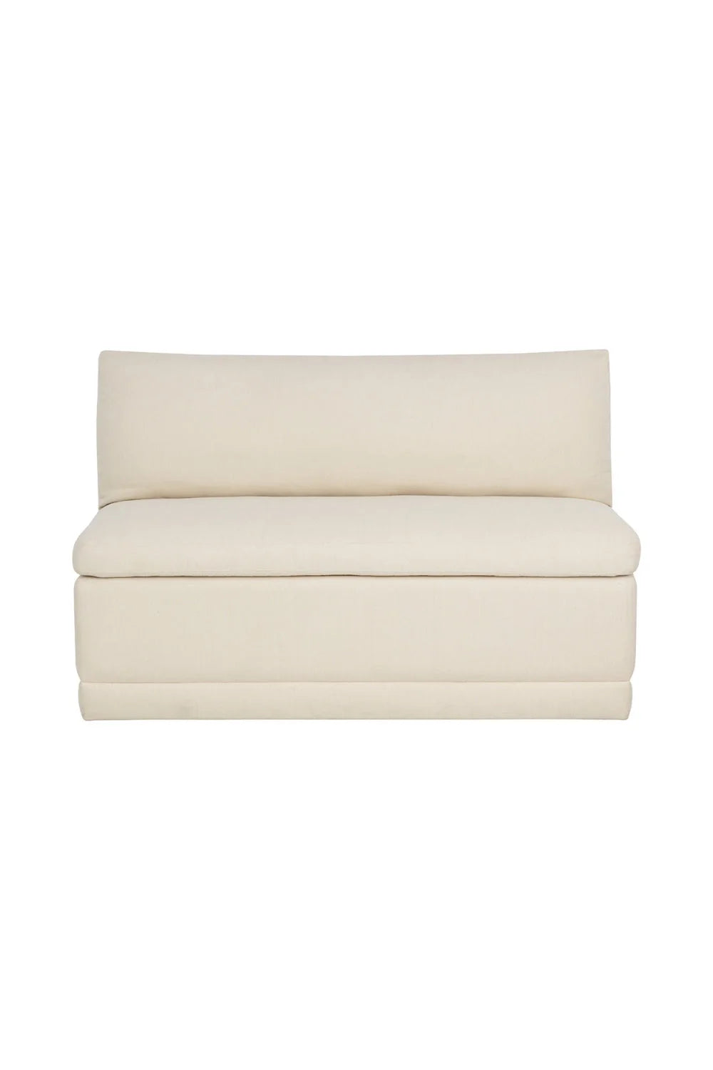 Luxury White Rectangular Banquette European Style for Villa